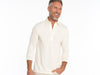 brrr° Long Sleeve Range Polo - Natural