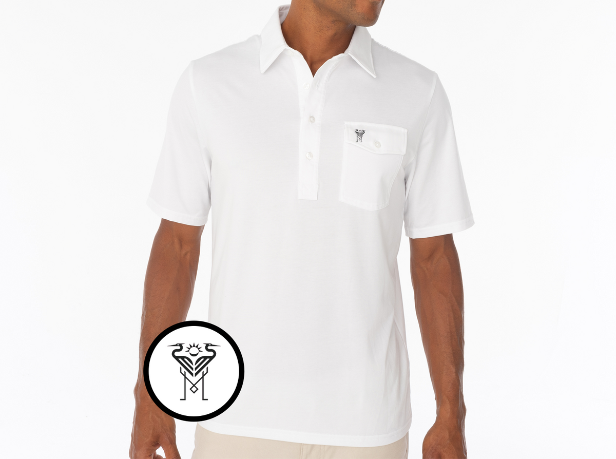 Criquet Inter Miami CF in Coaches Players Shirt, Herons, White, view 1