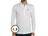 Miami - Coach's Long Sleeve Range Polo - U - White