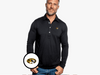 Missouri - Coach's Brrr Long Sleeve Range Polo - Tiger - Black