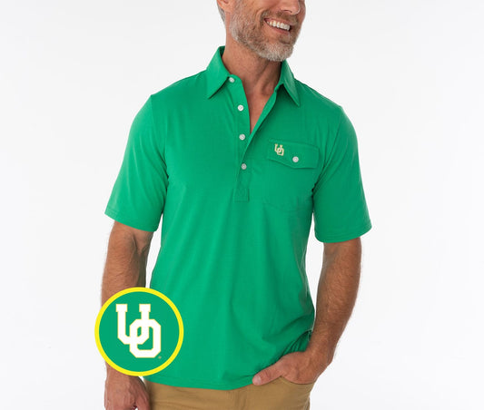 Criquet Oregon in Coach's Players Shirt, Interlock, Green, view 1