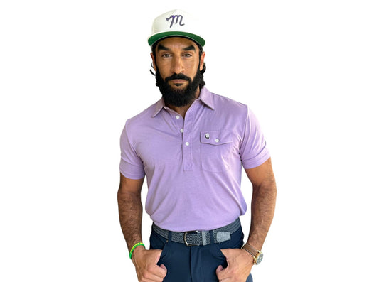 Criquet Limited Edition Performance Players Shirt Manolo in Velvet Elvis, view 1