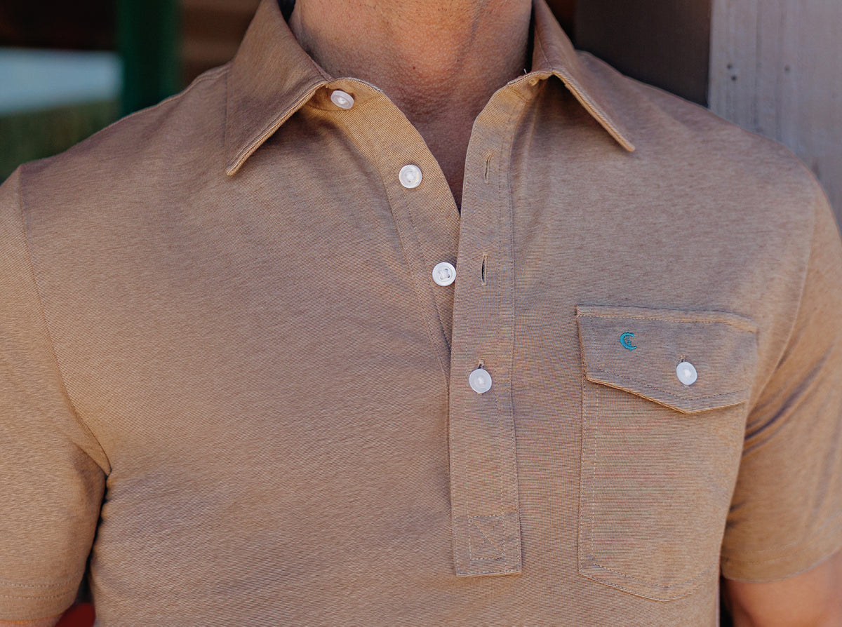 Criquet Performance Players Shirt in Oregon Trails, view 2