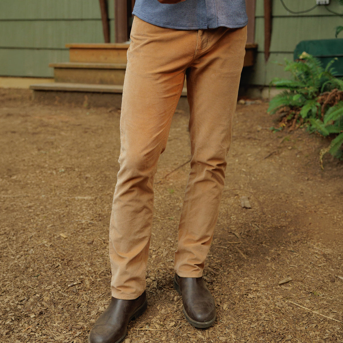 Comfort Corduroy Pant - Khaki
