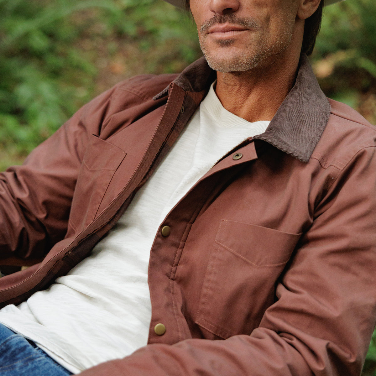 Waxed Ranch Jacket - Bourbon