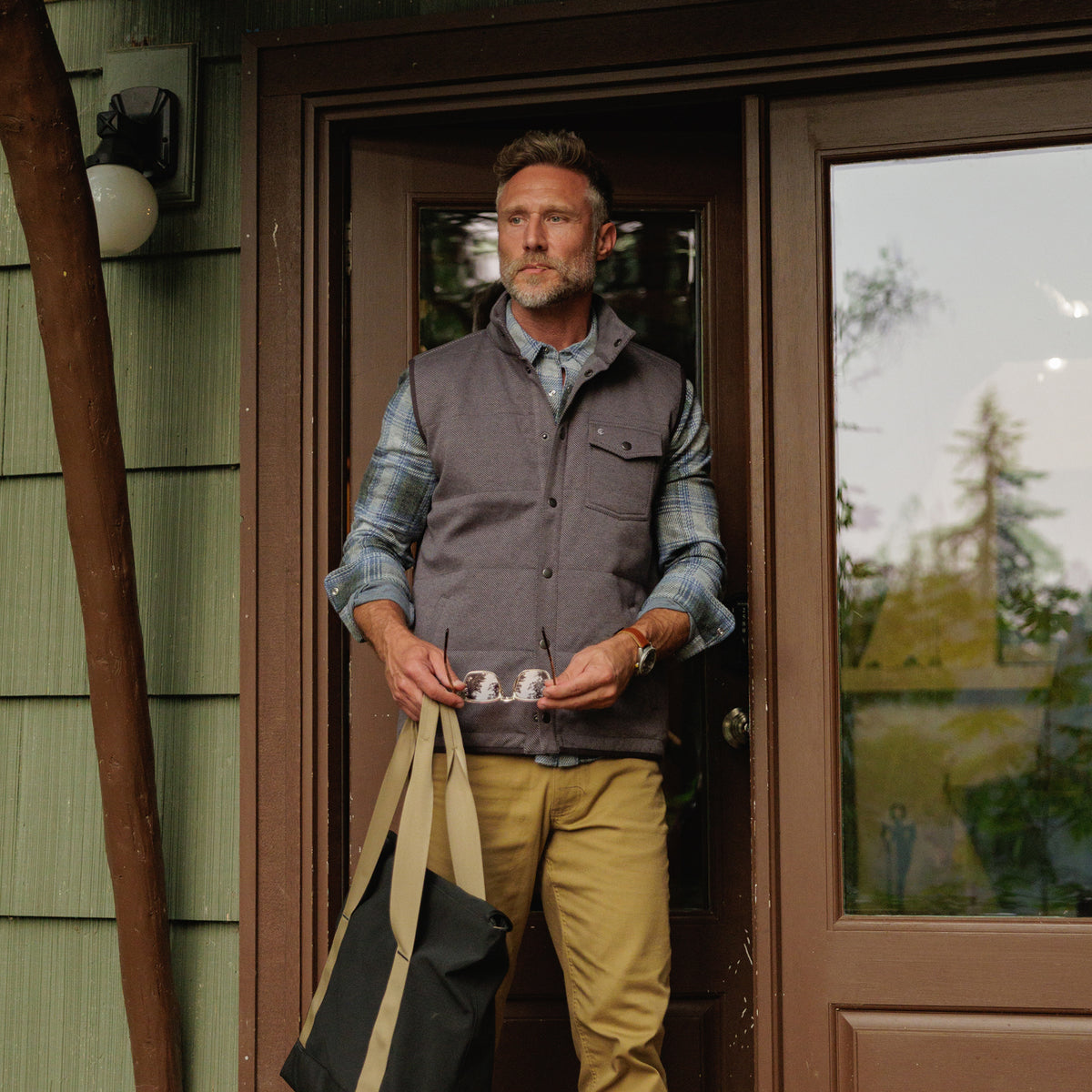 Chill-Knit Vest - Charcoal