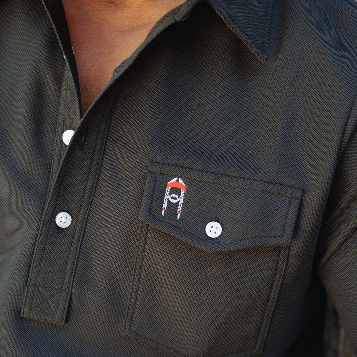 Willie Nelson Long Sleeve Players Shirt - The Icon - Blackstone