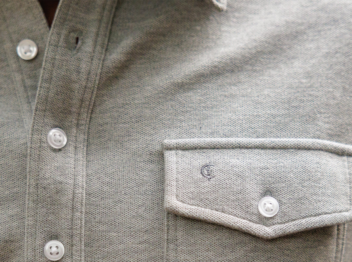 Long Sleeve Players Shirt - Heather Gray