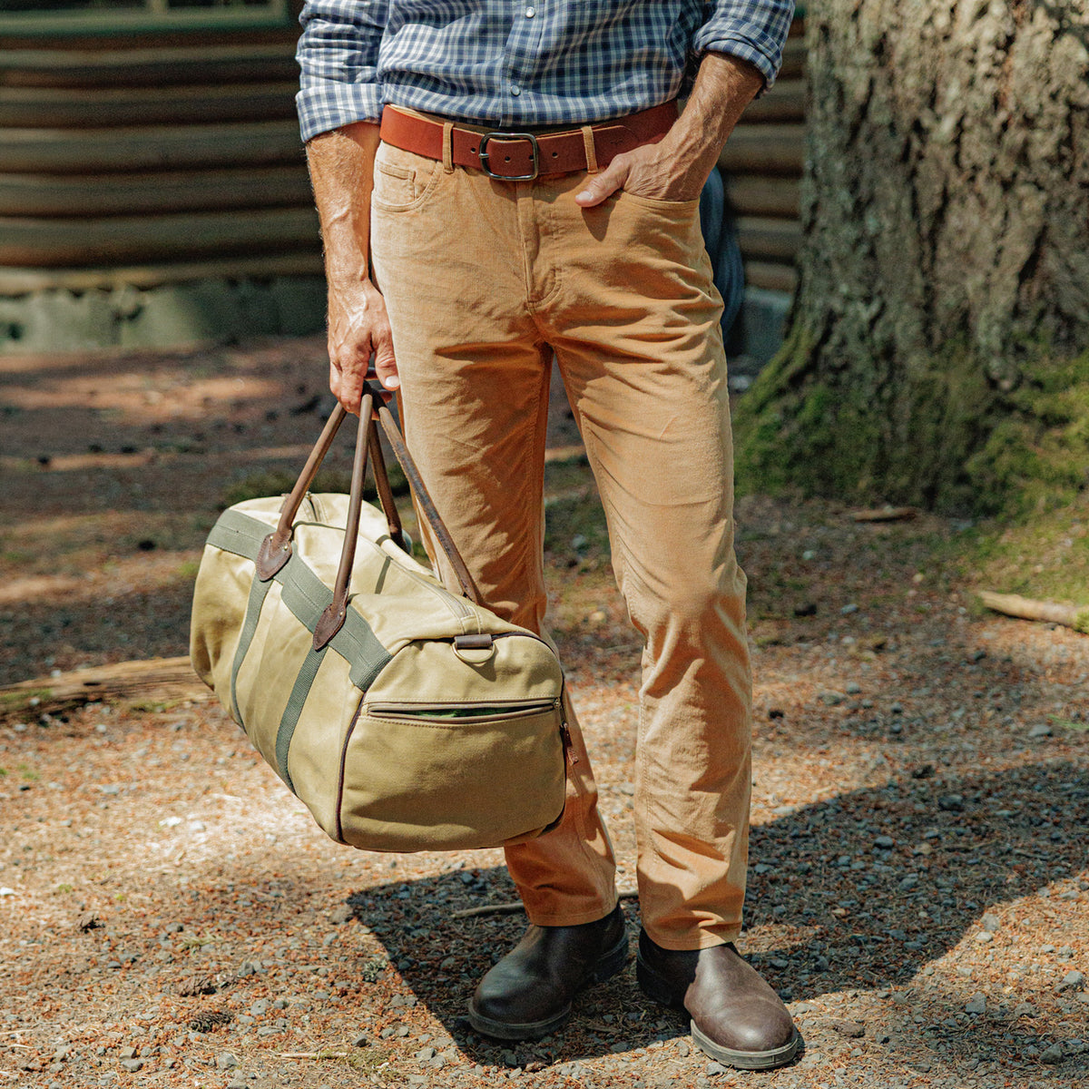 Comfort Corduroy Pant - Khaki