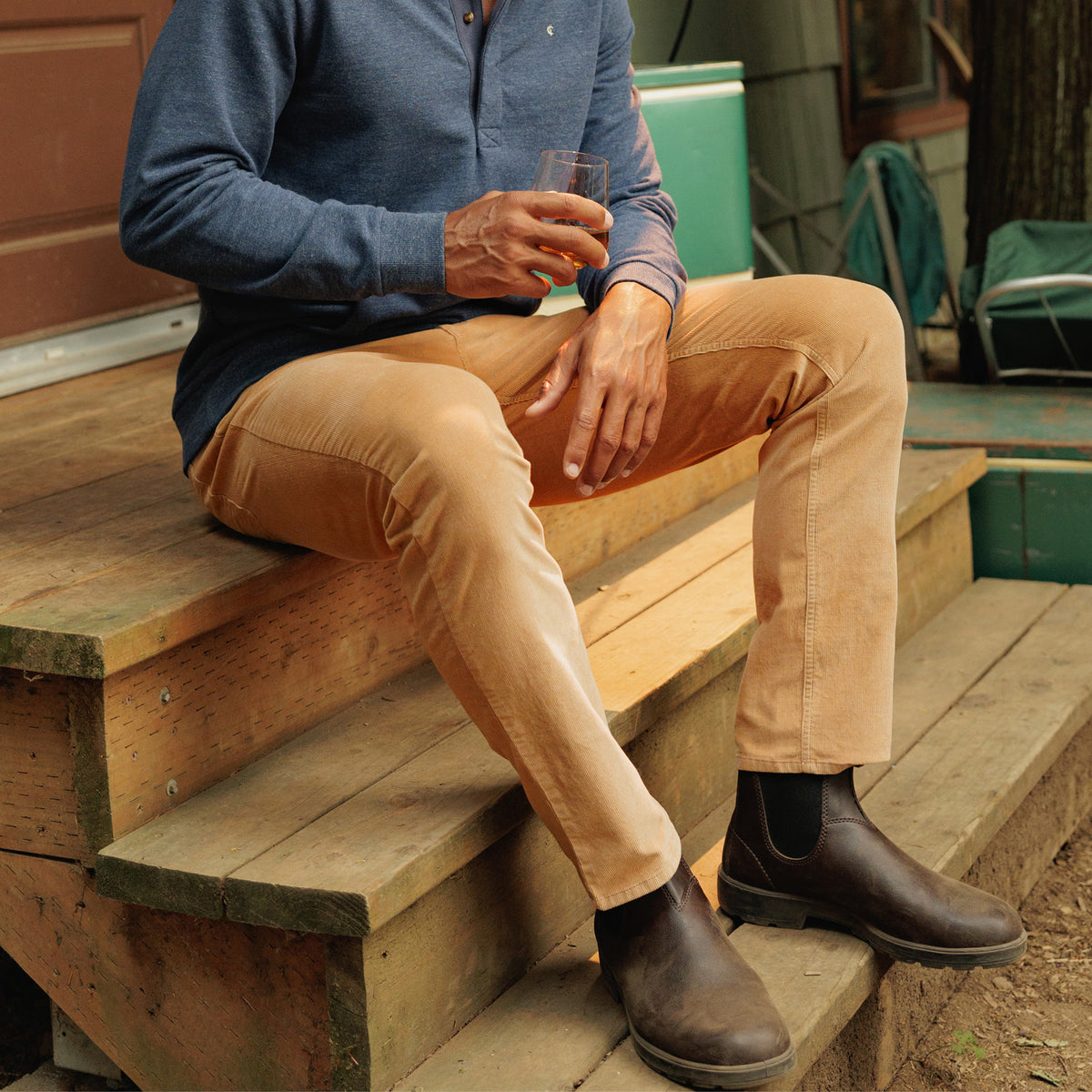 Comfort Corduroy Pant - Khaki