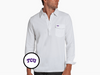 TCU - Coach's Long Sleeve Players Shirt - TCU - White