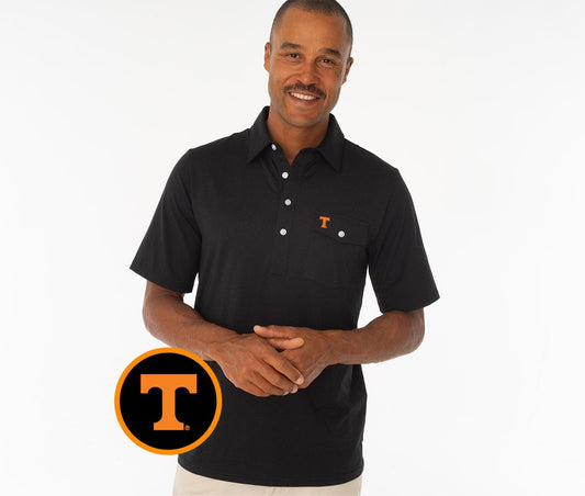 Criquet Tennessee in Coach's Performance Players Shirt, T, Black, view 1