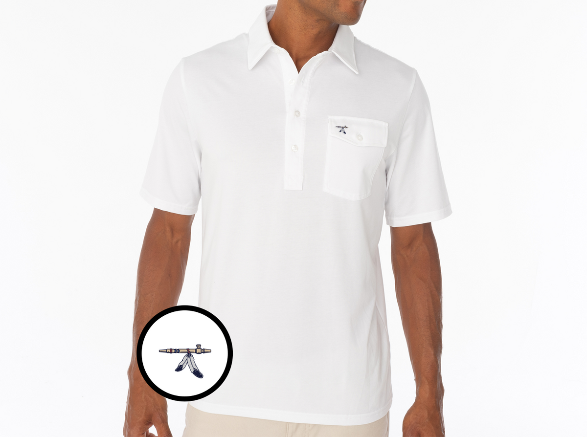 Criquet Uwohali Performance Players Shirt Arrow in White, view 1