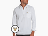 Vanderbilt - Coach's Long Sleeve Players Shirt - V - White
