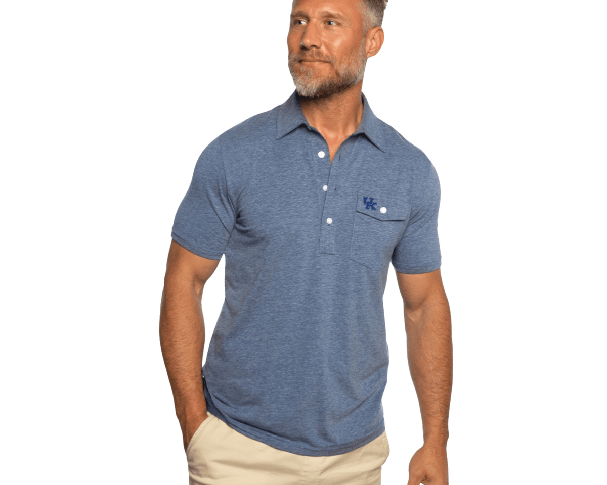 Criquet Kentucky in Coaches Players Shirt, Interlock, Midnight, view 4