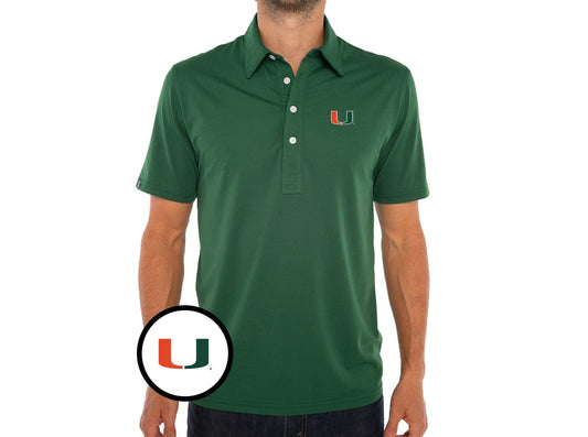 Criquet Miami Range Polo in U, Green, view 1
