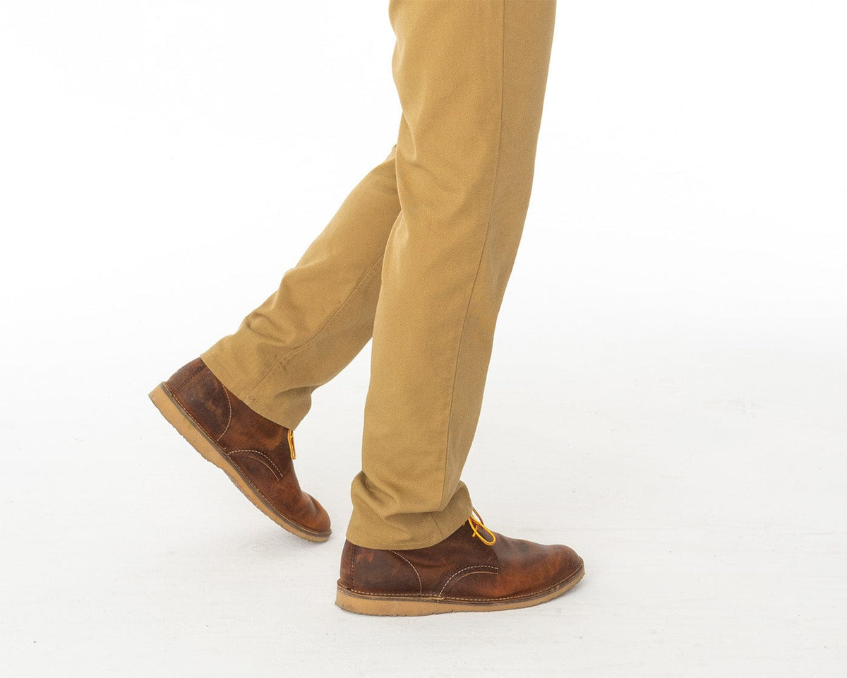 Criquet Comfort Canvas Pant in Camel, view 7