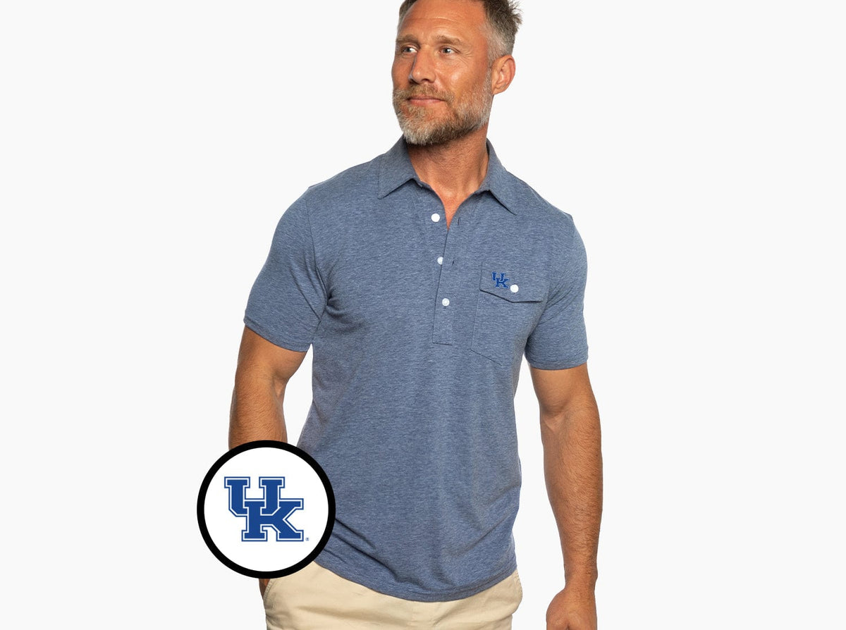 Criquet Kentucky in Coaches Players Shirt, Interlock, Midnight, view 1