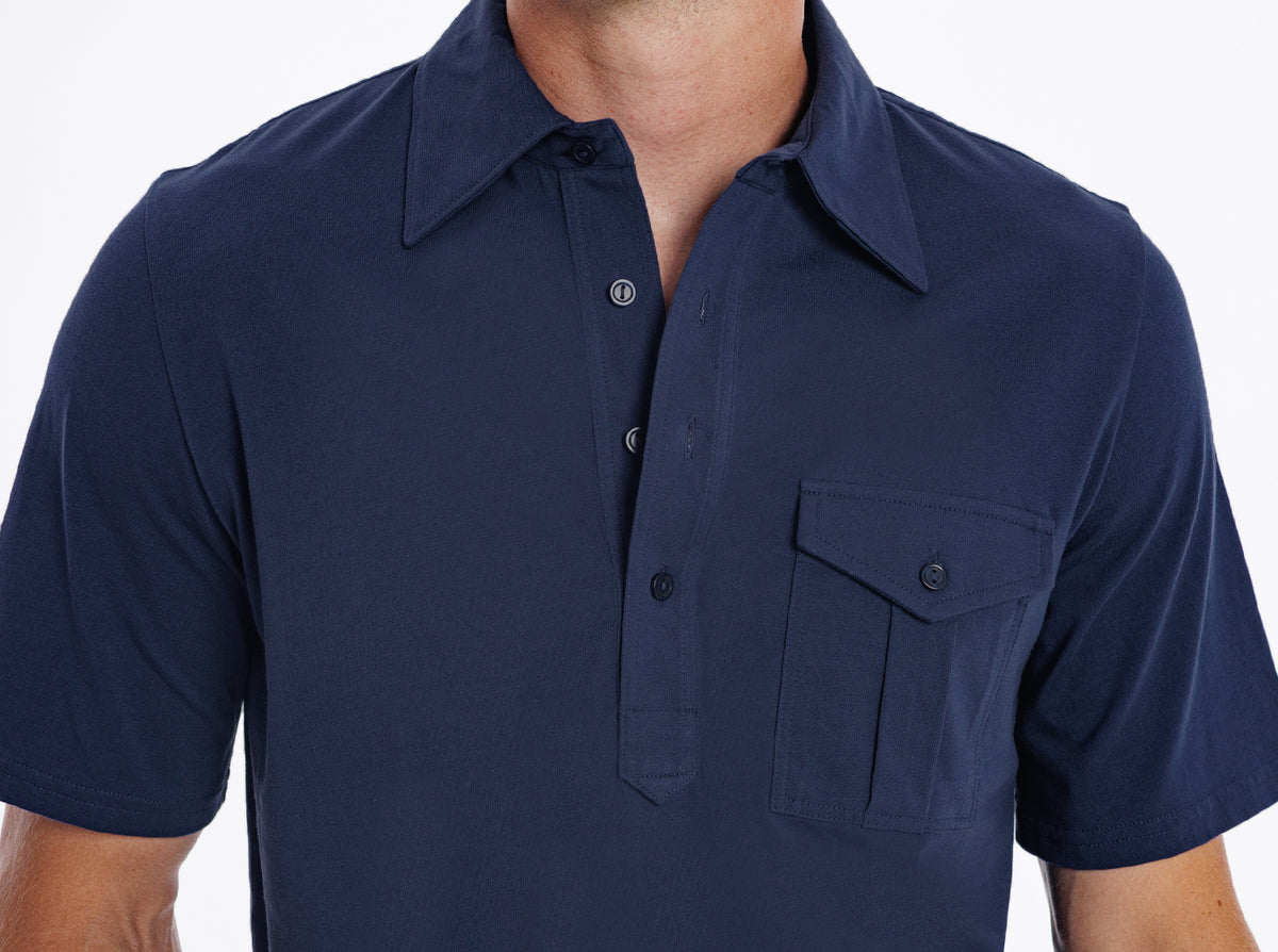 Retro Coach’s Players Shirt - Navy