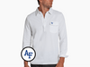 Air Force - Coach's Long Sleeve Players Shirt - Interlock - White