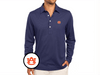 Auburn - Coach's Long Sleeve Range Polo - AU - Navy