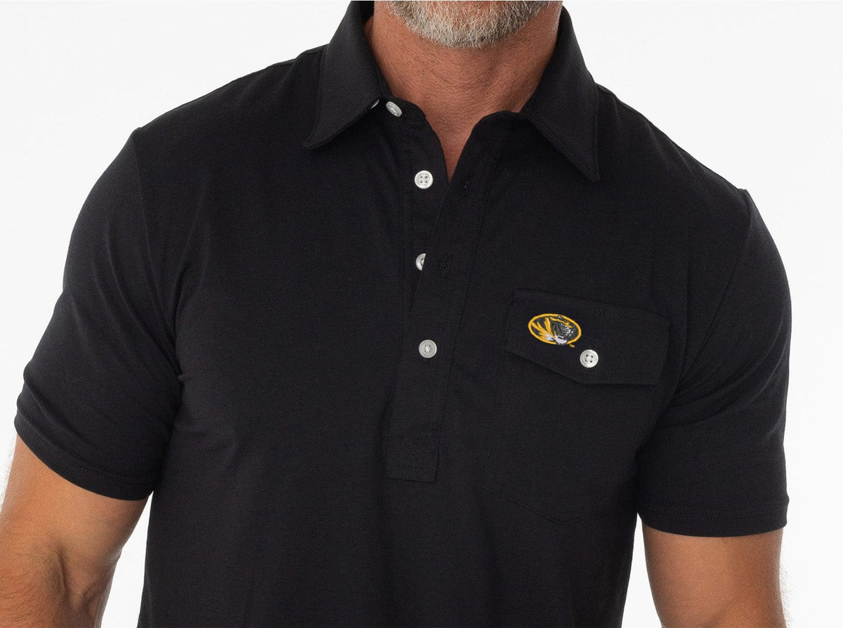 Criquet Missouri in Coach's Players Shirt, Tiger Mark, Black, view 2