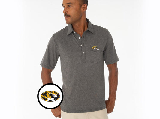 Criquet Missouri in Players Shirt, Tiger Mark, Heather Grey, view 1