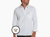 Vanderbilt - Coach's Long Sleeve Players Shirt - V Star - White