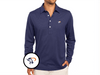 Virginia - Coach's Long Sleeve Range Polo - Cavalier - Navy